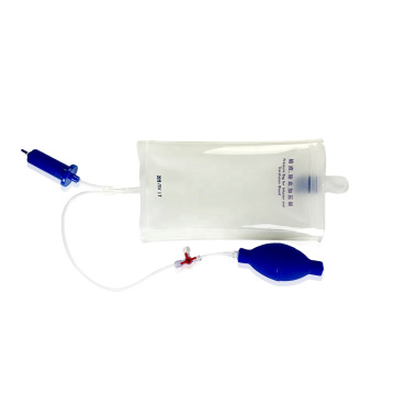 Sac à pression de perfusion jetable médicale 500 ml 1000 ml pour le sang et la perfusion rapide du liquide